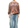 s-boxt-hood-show Hoodie with graffiti print