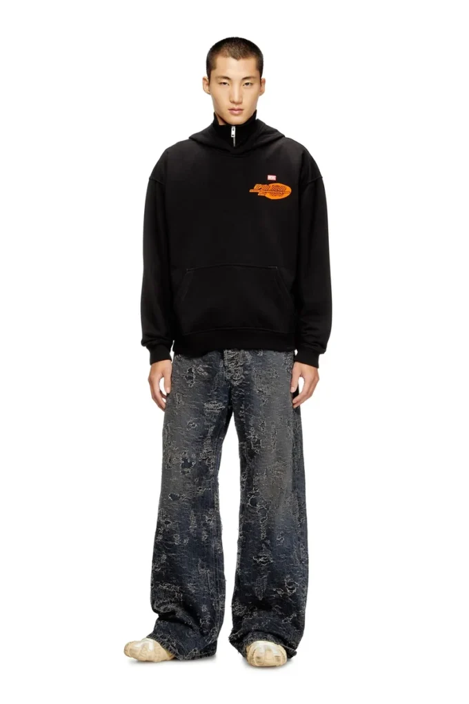 s-boxt-hood-t5 Cotton hoodie with back print
