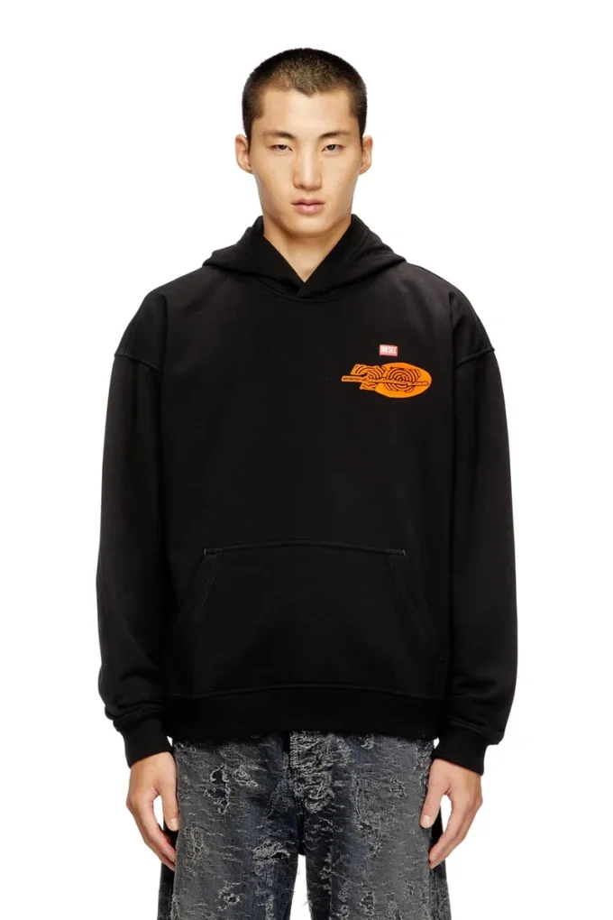 s-boxt-hood-t5 Cotton hoodie with back print