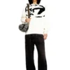 s-boxt-n5 Sweatshirt with distressed flocked logo s-boxt-n5 Sweatshirt with distressed flocked logo