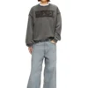 s-boxt-raw-v1 Cotton sweatshirt with appliqué logo