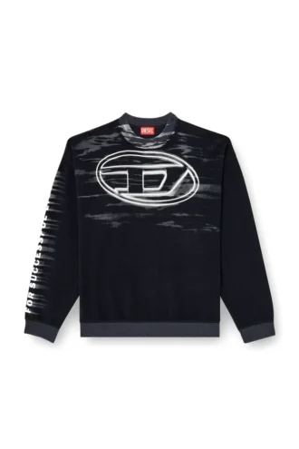 s-boxt-t1 Cotton sweatshirt with Oval D print s-boxt-t1 Cotton sweatshirt with Oval D print