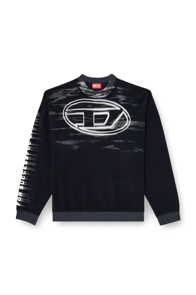 s-boxt-t1 Cotton sweatshirt with Oval D print s-boxt-t1 Cotton sweatshirt with Oval D print