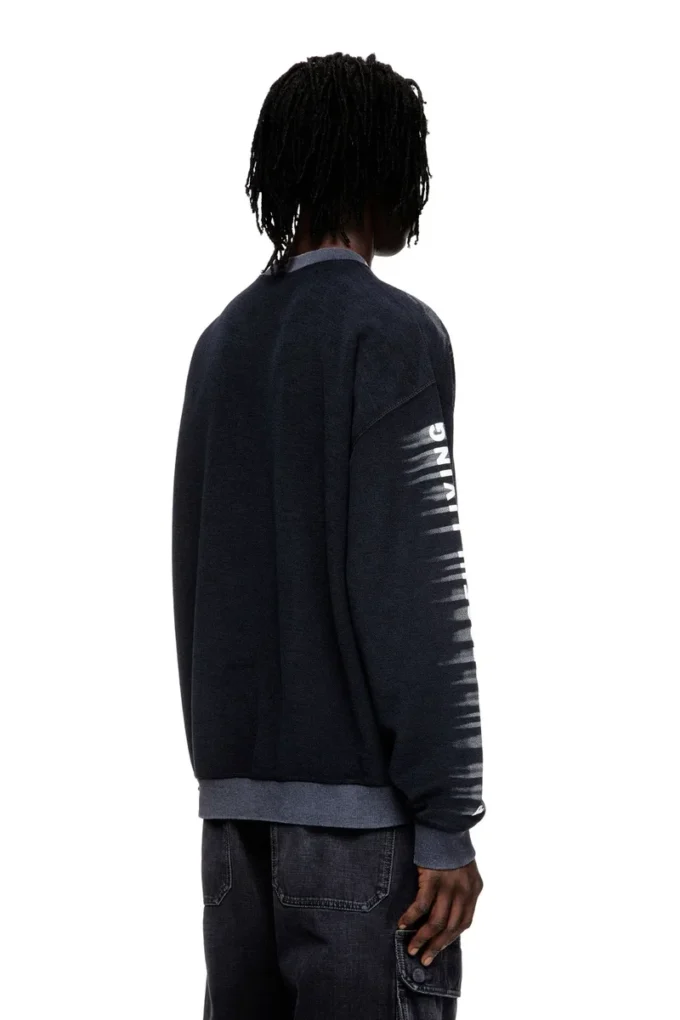 s-boxt-t1 Cotton sweatshirt with Oval D print s-boxt-t1 Cotton sweatshirt with Oval D print