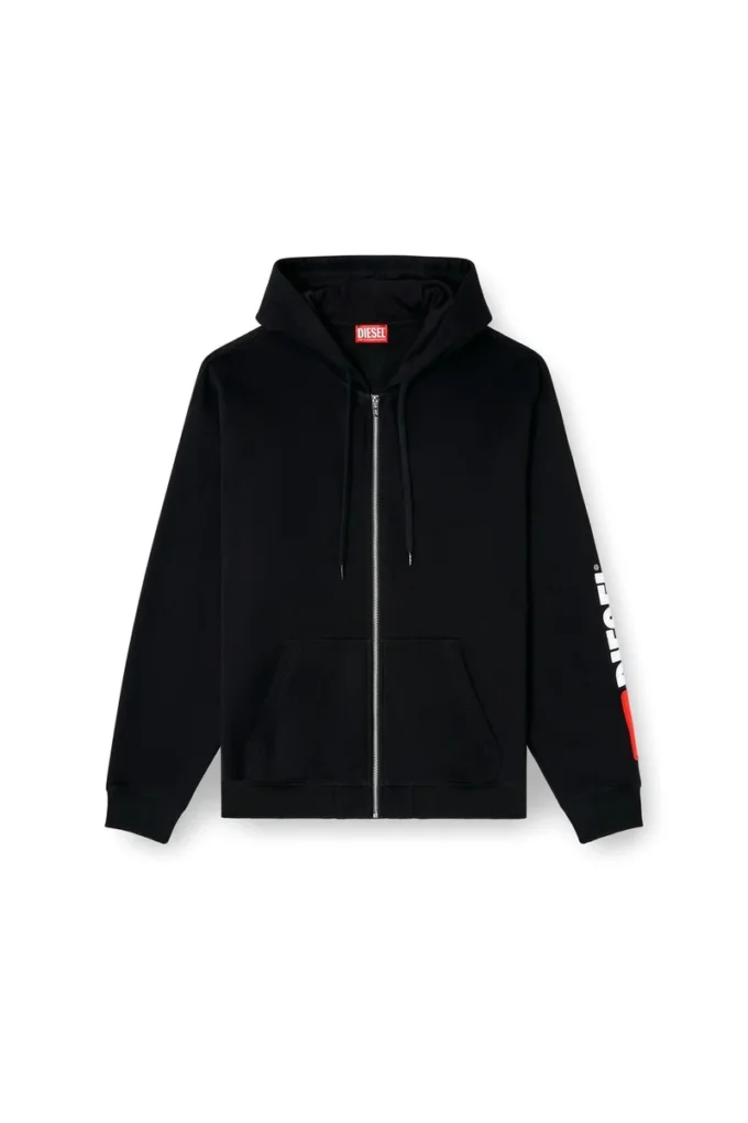 s-boxt-zip-hood-div Hoodie with logo patch embroidery s-boxt-zip-hood-div Hoodie with logo patch embroidery