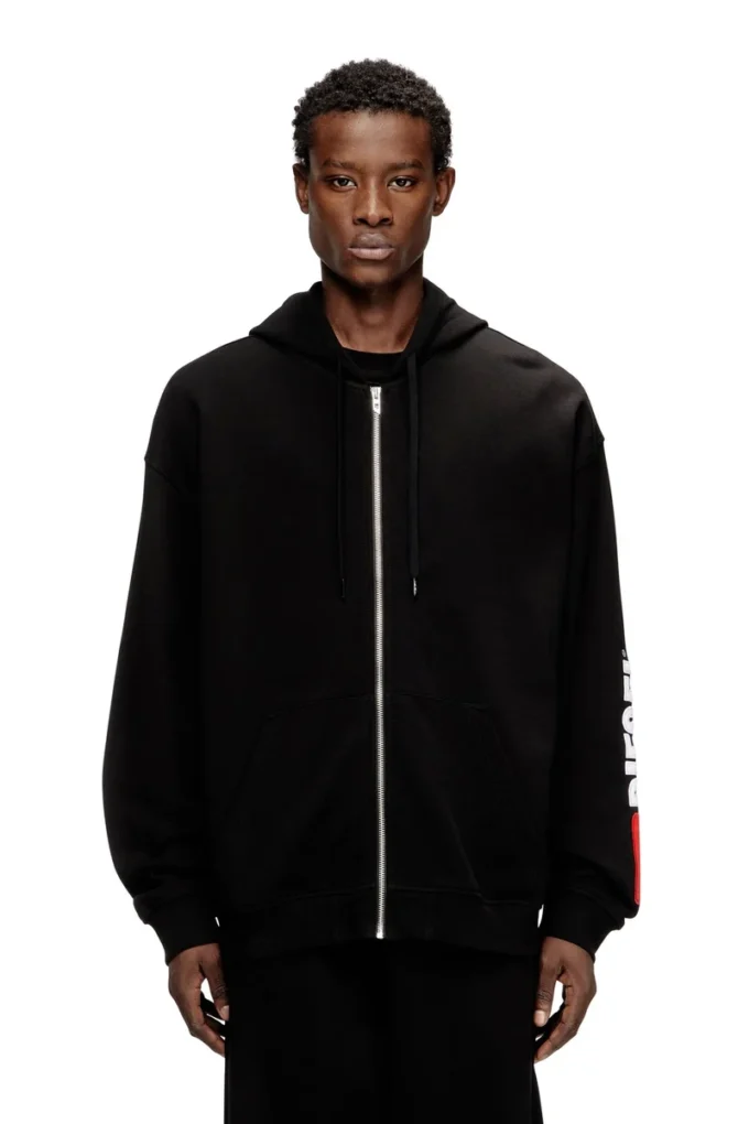 s-boxt-zip-hood-div Hoodie with logo patch embroidery s-boxt-zip-hood-div Hoodie with logo patch embroidery
