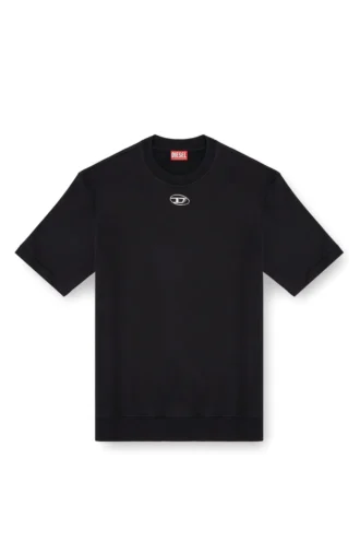 s-cooling-l1 Half-sleeve sweatshirt with metallic logo