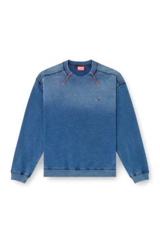 s-crao-boxt Cotton sweater with contrasting stitching