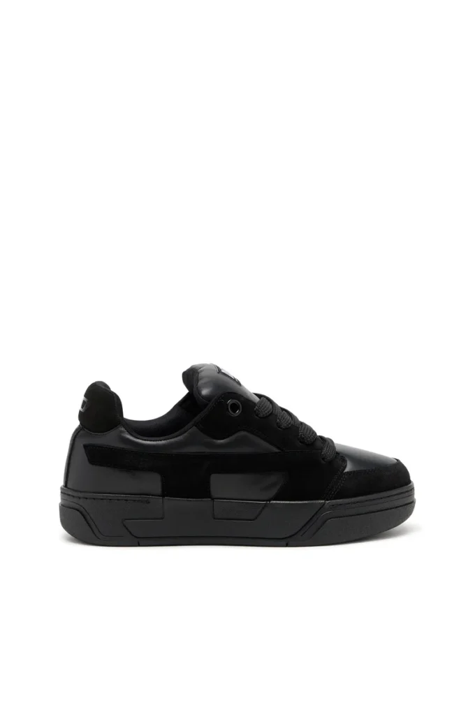 s-d-ollie low D-Ollie-Monochrome sneakers in suede and leather s-d-ollie low D-Ollie-Monochrome sneakers in suede and leather