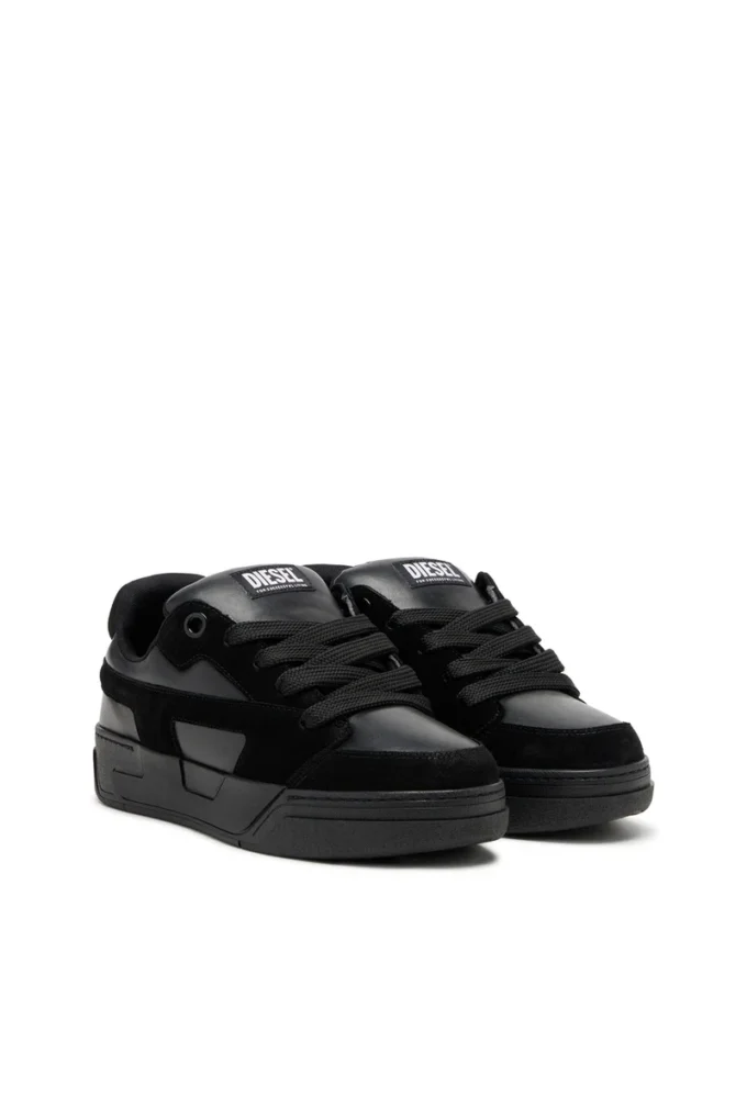 s-d-ollie low D-Ollie-Monochrome sneakers in suede and leather s-d-ollie low D-Ollie-Monochrome sneakers in suede and leather