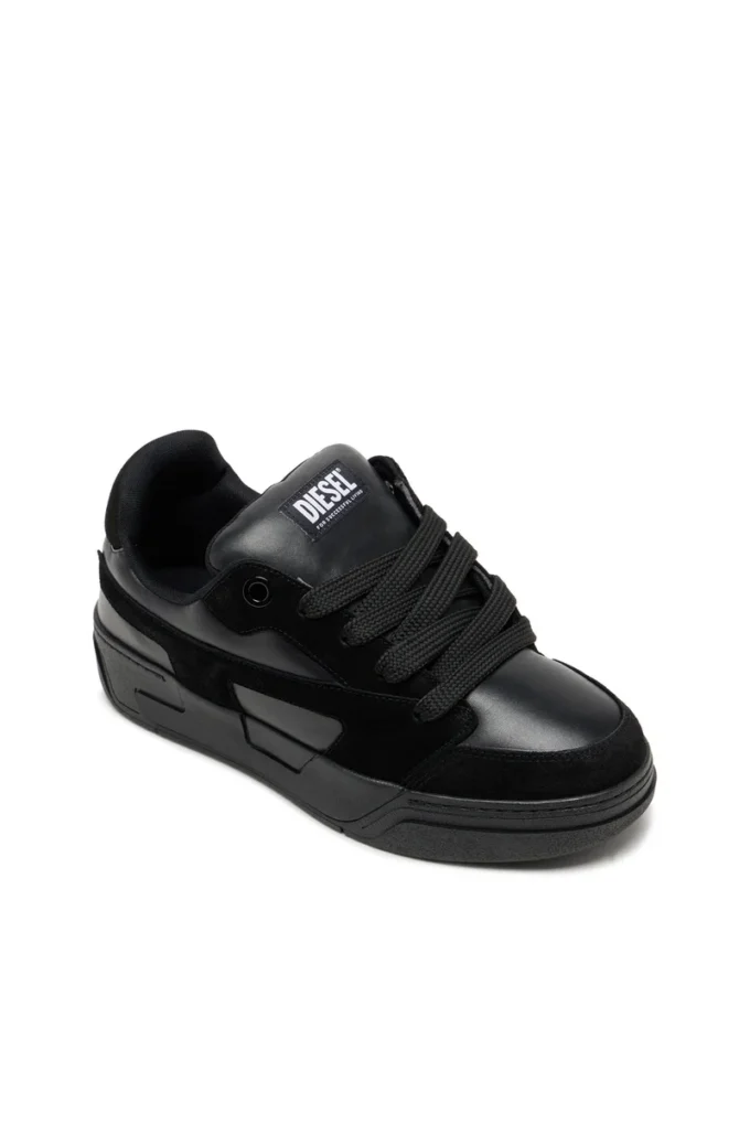s-d-ollie low D-Ollie-Monochrome sneakers in suede and leather s-d-ollie low D-Ollie-Monochrome sneakers in suede and leather