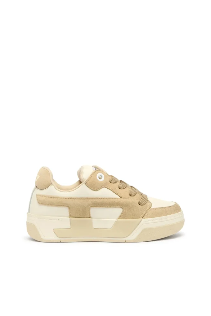 s-d-ollie low w D-Ollie-Distressed sneakers in leather and suede s-d-ollie low w D-Ollie-Distressed sneakers in leather and suede