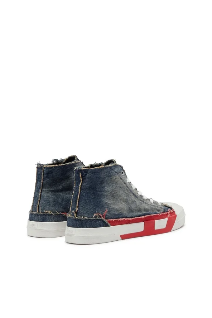 s-d-verse mid ii D-Verse-High-top sneakers in denim with D logo s-d-verse mid ii D-Verse-High-top sneakers in denim with D logo