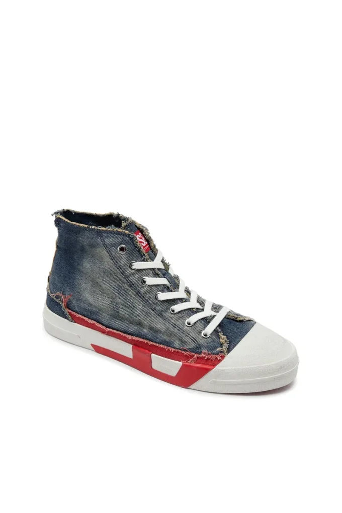 s-d-verse mid ii D-Verse-High-top sneakers in denim with D logo s-d-verse mid ii D-Verse-High-top sneakers in denim with D logo