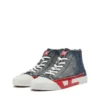 s-d-verse mid ii D-Verse-High-top sneakers in denim with D logo s-d-verse mid ii D-Verse-High-top sneakers in denim with D logo