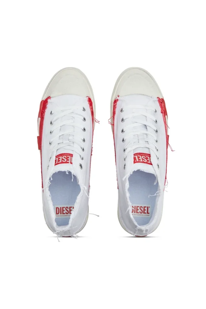 s-d-verse mid S-D-Verse-Dirty-effect high-top canvas sneakers s-d-verse mid S-D-Verse-Dirty-effect high-top canvas sneakers