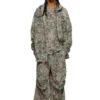 s-dewny-hood-hockk Camo shirt with destroyed finish