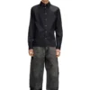 s-fitty-a Formal shirt with logo-embroidered collar s-fitty-a Formal shirt with logo-embroidered collar