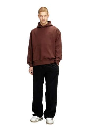 s-macs-hood-megoval-d Hoodie with logo embroidery