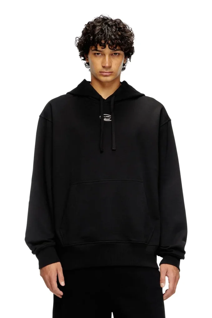 s-macs-hood-od Hoodie with metallic logo s-macs-hood-od Hoodie with metallic logo