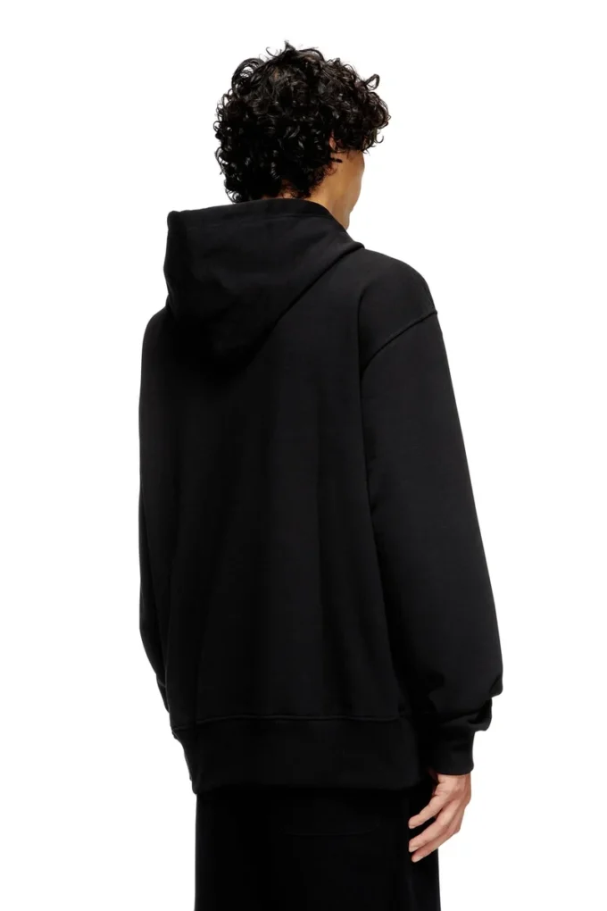 s-macs-hood-od Hoodie with metallic logo s-macs-hood-od Hoodie with metallic logo