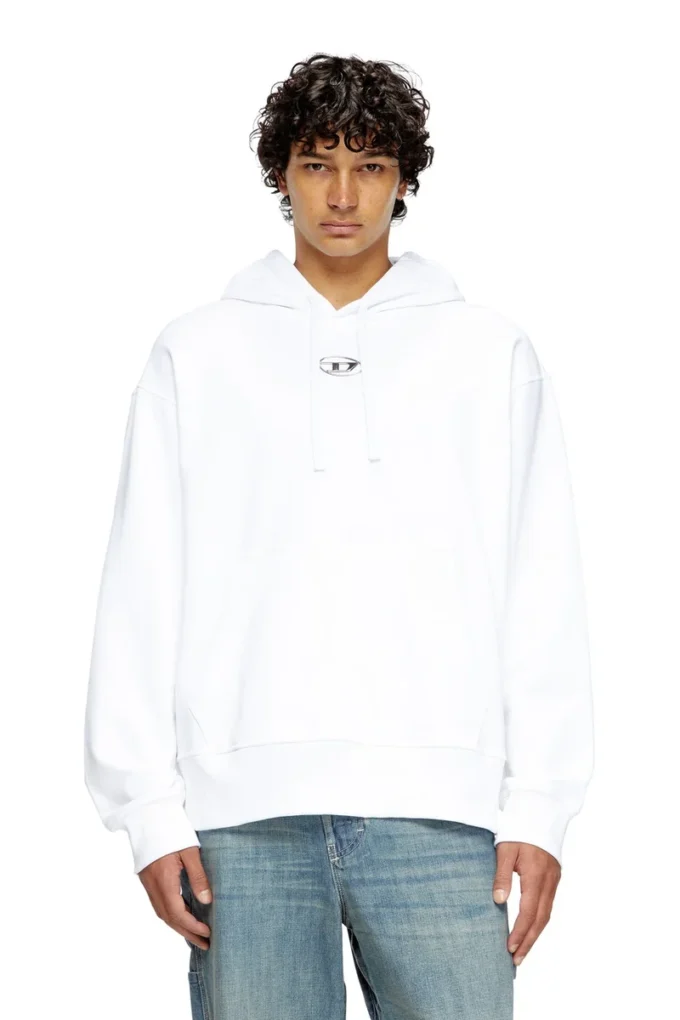 s-macs-hood-od Oversized hoodie with metallic logo s-macs-hood-od Oversized hoodie with metallic logo