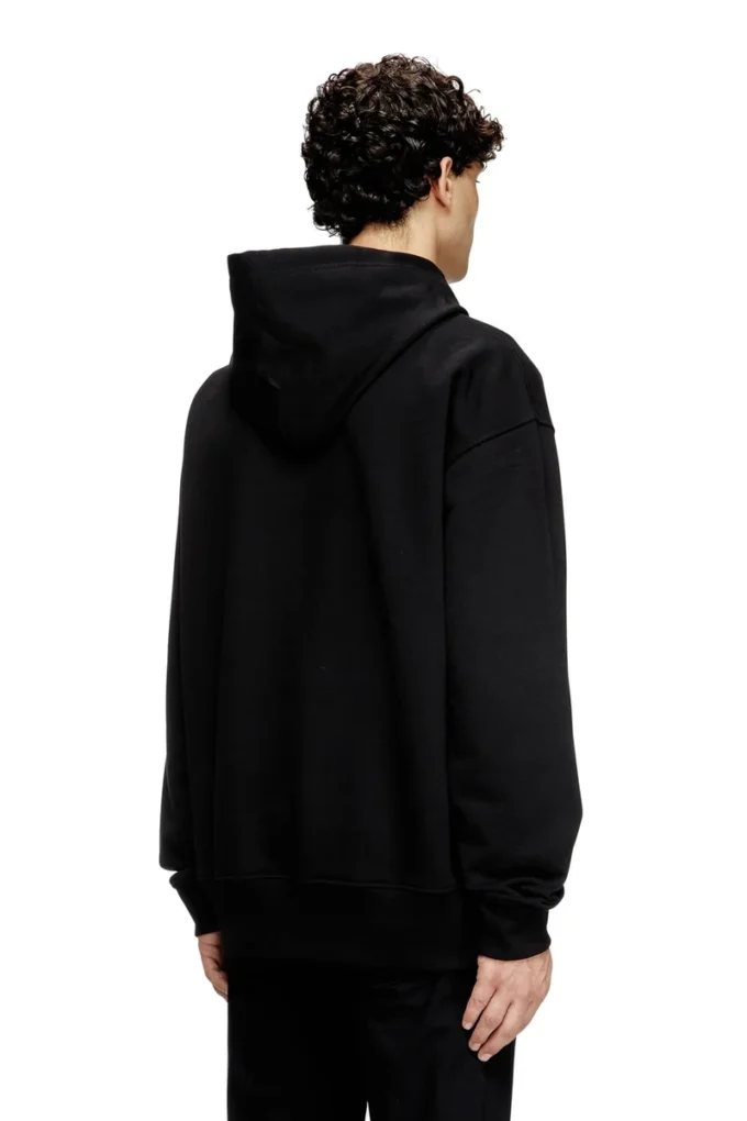 s-macs-hood-od Oversized hoodie with metallic logo s-macs-hood-od Oversized hoodie with metallic logo