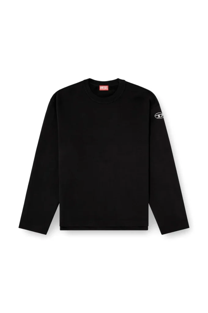 s-macsis-od Sweatshirt with metallic logo s-macsis-od Sweatshirt with metallic logo