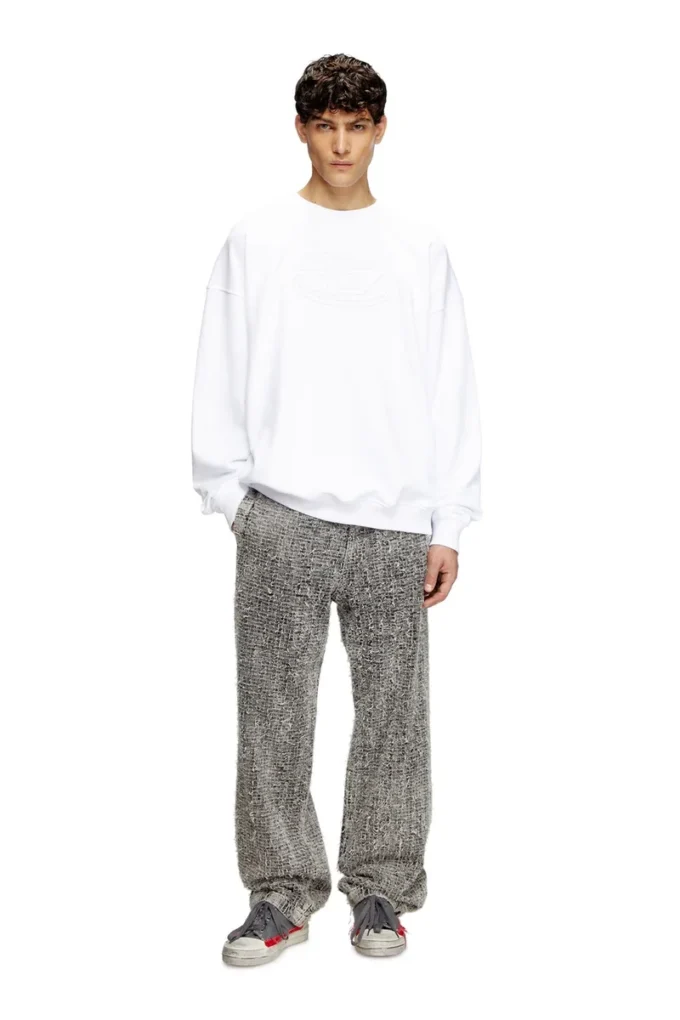 s-mart-bigoval Sweatshirt with embossed Oval D s-mart-bigoval Sweatshirt with embossed Oval D