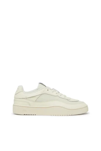 s-oval skate low S-Oval Skate-Fabric-panelled leather sneakers