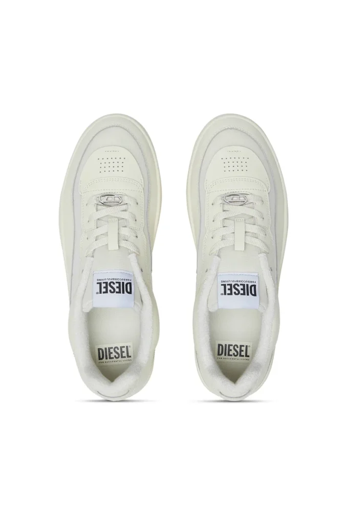 s-oval skate low S-Oval Skate-Fabric-panelled leather sneakers s-oval skate low S-Oval Skate-Fabric-panelled leather sneakers