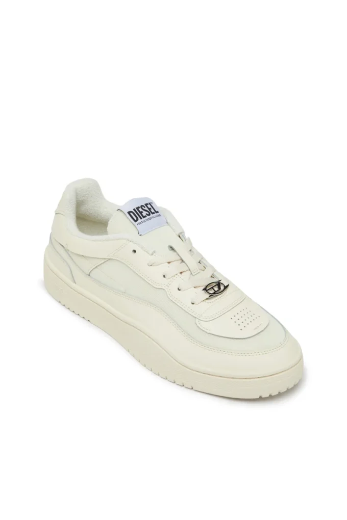 s-oval skate low S-Oval Skate-Fabric-panelled leather sneakers s-oval skate low S-Oval Skate-Fabric-panelled leather sneakers