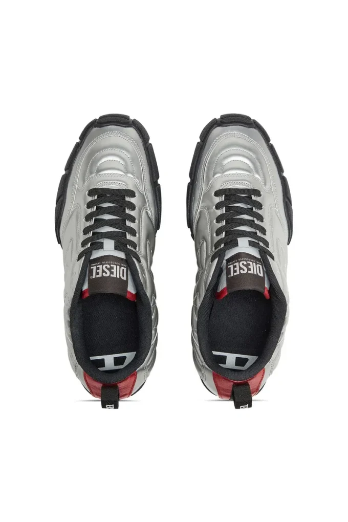s-pagodha low S-Pagodha-Quilted metallic sneakers s-pagodha low S-Pagodha-Quilted metallic sneakers