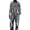 s-simply-bmcz Printed viscose shirt with front zip closure s-simply-bmcz Printed viscose shirt with front zip closure