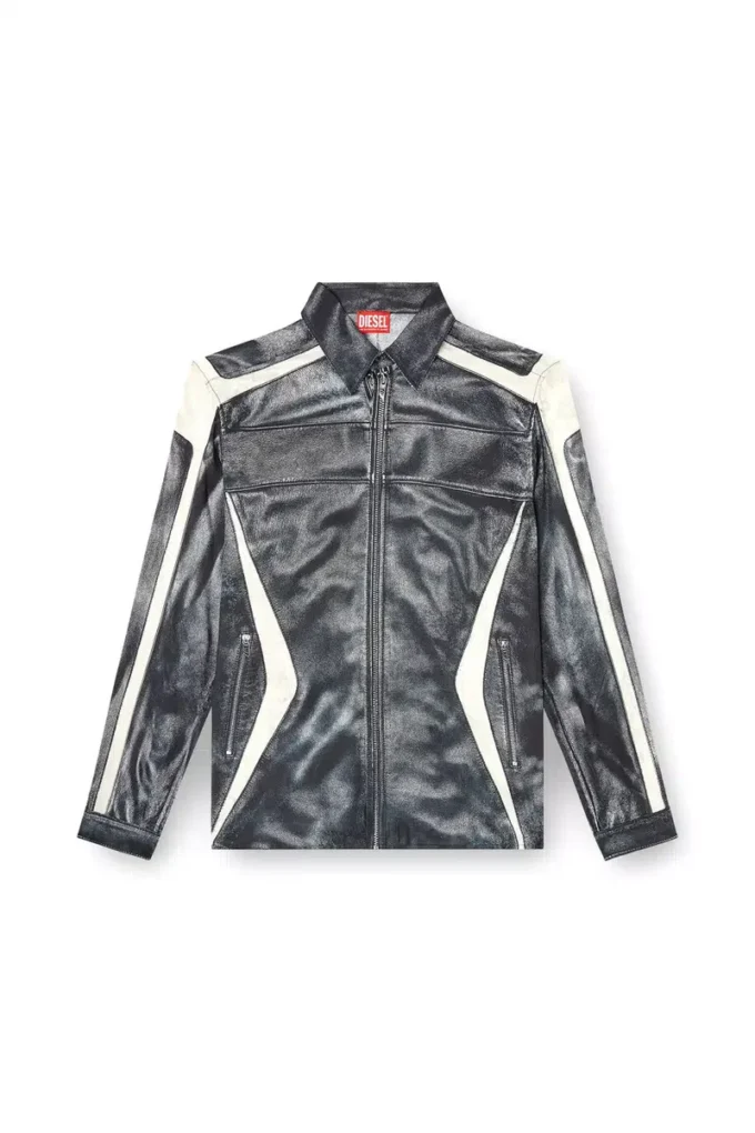 s-simply-bmcz Printed viscose shirt with front zip closure s-simply-bmcz Printed viscose shirt with front zip closure