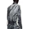 s-simply-bmcz Printed viscose shirt with front zip closure s-simply-bmcz Printed viscose shirt with front zip closure