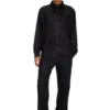 s-simply-c Fluid shirt with logo embroidery s-simply-c Fluid shirt with logo embroidery