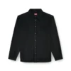 s-simply-c Fluid shirt with logo embroidery s-simply-c Fluid shirt with logo embroidery