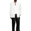 s-simply-gsbg Wool blend shirt with Oval D embroidery s-simply-gsbg Wool blend shirt with Oval D embroidery