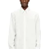s-simply-gsbg Wool blend shirt with Oval D embroidery s-simply-gsbg Wool blend shirt with Oval D embroidery