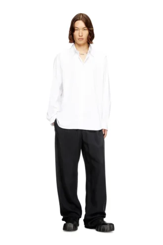 s-simply-gsbh Stretch poplin shirt with embroidery