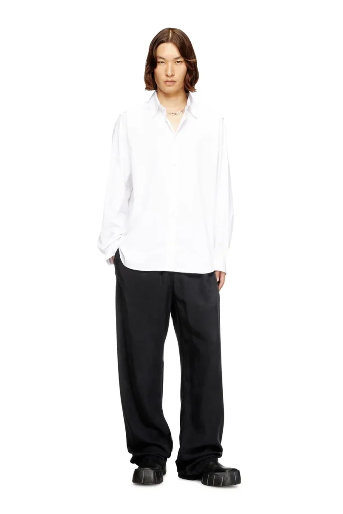 s-simply-gsbh Stretch poplin shirt with embroidery s-simply-gsbh Stretch poplin shirt with embroidery