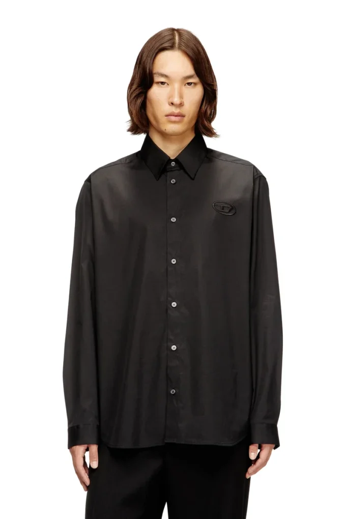 s-simply-gsbh Stretch poplin shirt with embroidery s-simply-gsbh Stretch poplin shirt with embroidery