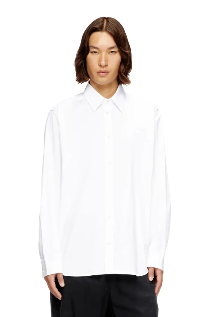 s-simply-gsbh Stretch poplin shirt with embroidery s-simply-gsbh Stretch poplin shirt with embroidery