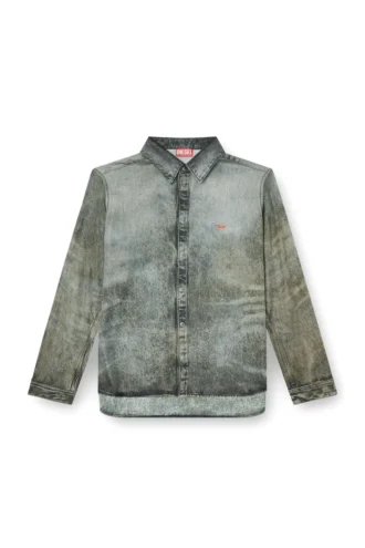 s-simply-lkct Shirt in denim-look viscose