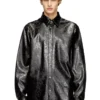 s-simply-qmbu Textured shirt with branded buttons s-simply-qmbu Textured shirt with branded buttons