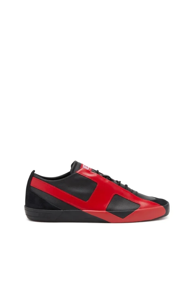 s-slante-d low S-Slante-D-Sneakers in suede and leather with D logo s-slante-d low S-Slante-D-Sneakers in suede and leather with D logo