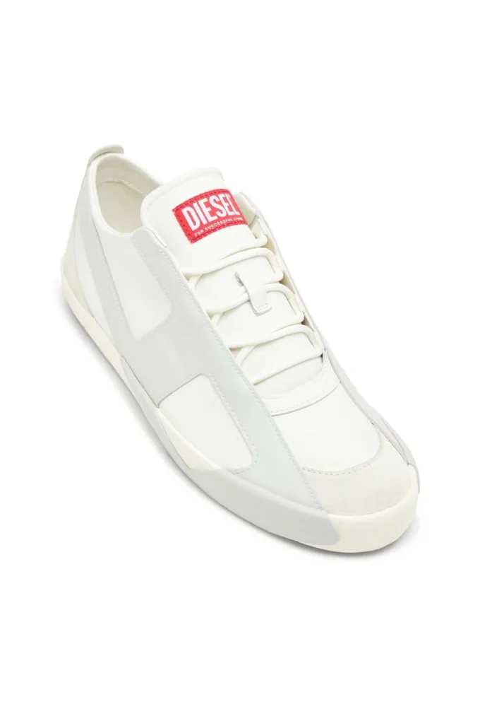 s-slante-d low S-Slante-D-Sneakers in suede and leather with D logo s-slante-d low S-Slante-D-Sneakers in suede and leather with D logo