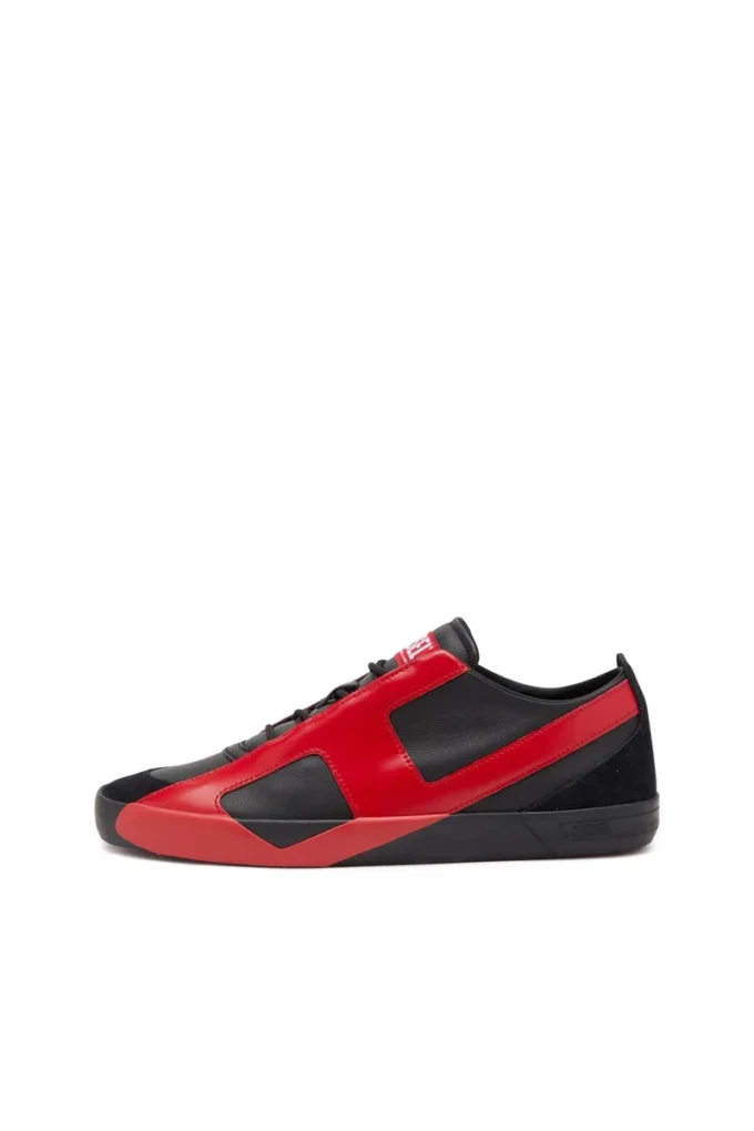 s-slante-d low S-Slante-D-Sneakers in suede and leather with D logo s-slante-d low S-Slante-D-Sneakers in suede and leather with D logo