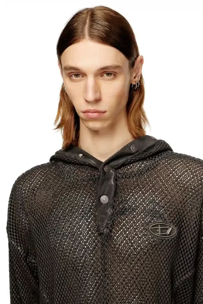 s-thug-fishnet Fishnet hoodie with full-closure hood s-thug-fishnet Fishnet hoodie with full-closure hood